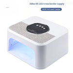image, SUN L5 268W Professional UV/LED Nail Lamp – 45 LED Beads | Fast Drying Gel Nail Dryer with Crystal Top
