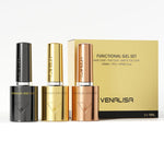 image, Venalisa Base Coat, Top Coat &amp; Matte Top Set – Long-Lasting, UV-Resistant, High Shine &amp; Matte Finish Nail Gel Set
