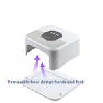 image, SUN L5 268W Professional UV/LED Nail Lamp – 45 LED Beads | Fast Drying Gel Nail Dryer with Crystal Top
