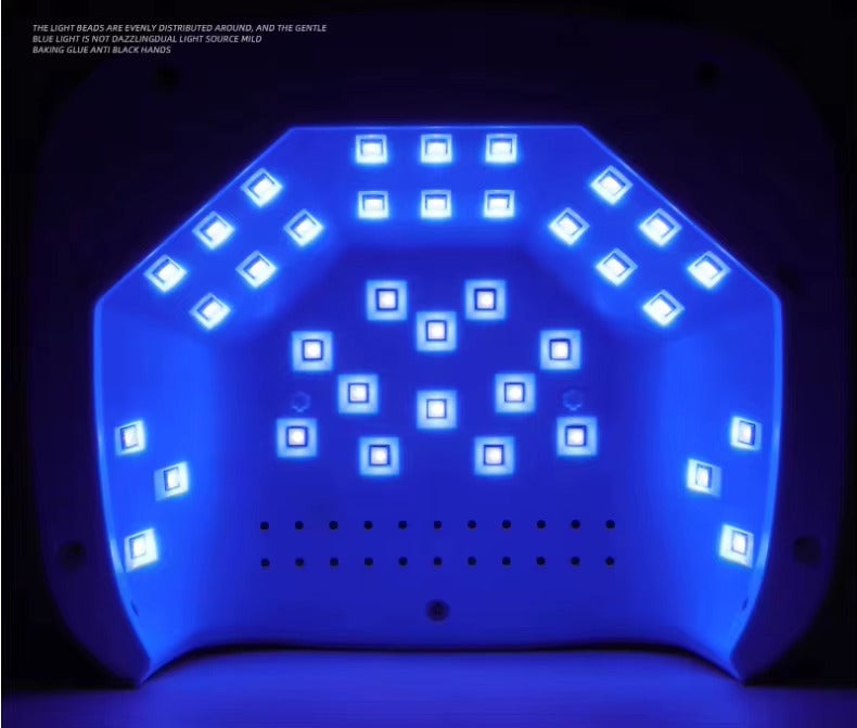Sevyn Colors 168W SUN S20 2-in-1 LED UV Nail Lamp – Fast Drying, Wireless Professional Gel Nail Dryer