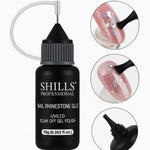 image, SHILLS Professional Nail Rhinestone Glue 10g – UV LED Soak Off Gel for Crystals, Charms &amp; Nail Art
