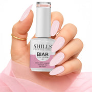 SHILLS Professional BIAB Gel Polish - Builder in a Bottle for Nail Extensions & Overlays (15ml) Shade 25