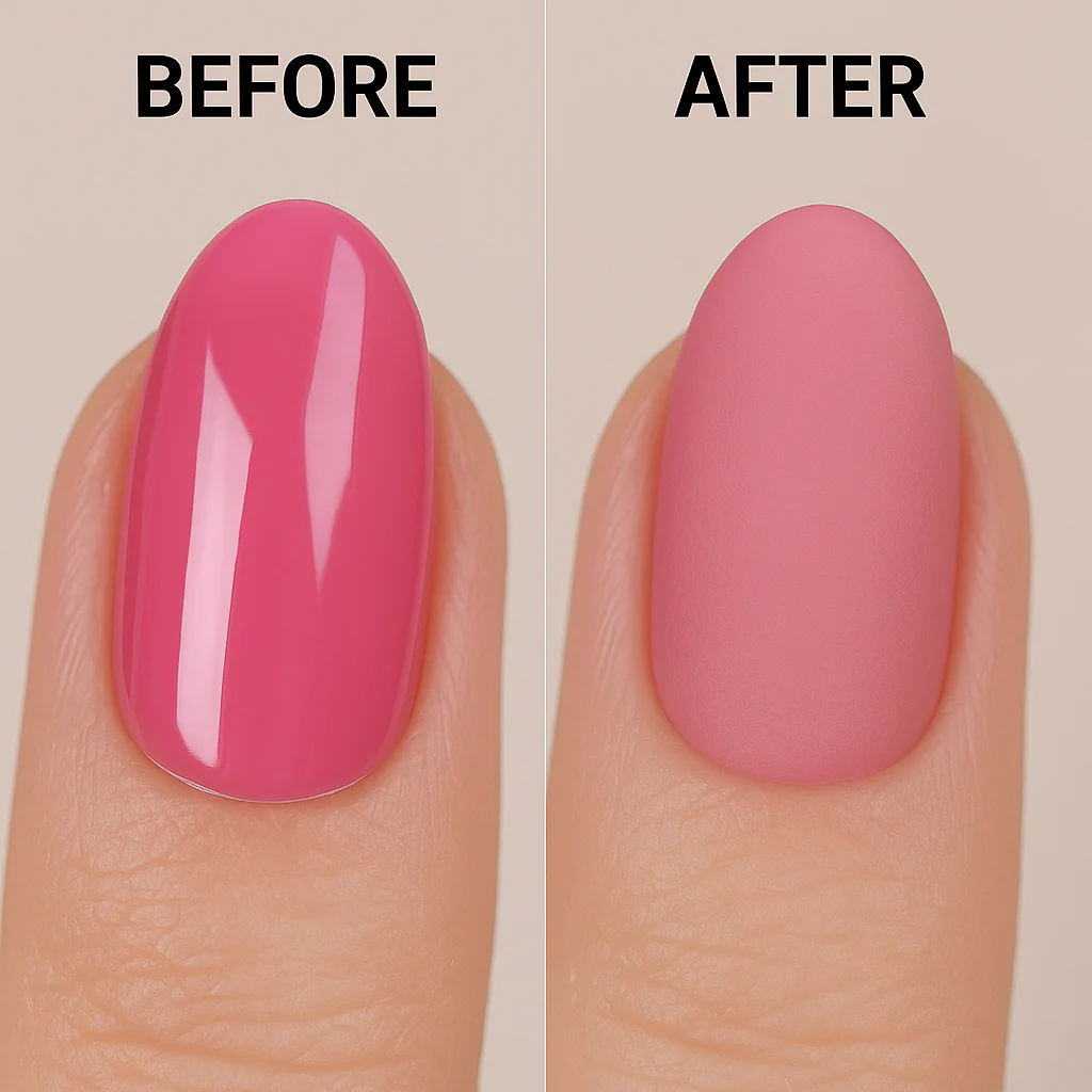 SHILLS Professional Russian Matte Top Coat – Long-Lasting, Anti-Chip, Velvety Matte Finish (15ml)