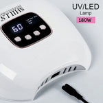 image, SHILLS PROFESSIONAL ADORED 180W UV/LED Nail Lamp – Fast Gel Polish Curing Light for Salon &amp; Home Manicures
