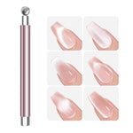 image, Double Head Cat Eye Nail Magnet Tool – Multifunctional Magnetic Pen for Cat Eye Gel Polish Nail Art