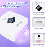 image, SUN510 Max UV/LED Nail Lamp – 30 Beads, Smart Sensor, Cordless Rechargeable Nail Dryer for Gel, Builder Gel &amp; Polygel (30s/60s/99s Timer)