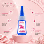image, Sevyn Colors Professional 401 Nail Glue 20g – Super Strong Long-Lasting Adhesive for Nail Tips &amp; Nail Art