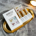 image, Shills Professional Cat Eye Gel Polish Set CE47 (4 Colors) | Magnetic Nail Art Kit | UV/LED Soak-Off