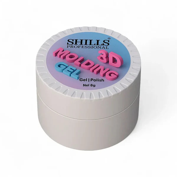 Shills Professional 3D Nail Art Molding Gel – High-Hold Sculpting Gel for Intricate Designs (8g)