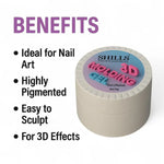 image, Shills Professional 3D Nail Art Molding Gel – High-Hold Sculpting Gel for Intricate Designs (8g)