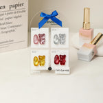 image, Venalisa Cat Eye Gel Polish Set - 4 Pcs 15ml Magnetic Cat Eye Nail Gel with Shade Chart - H08 Series
